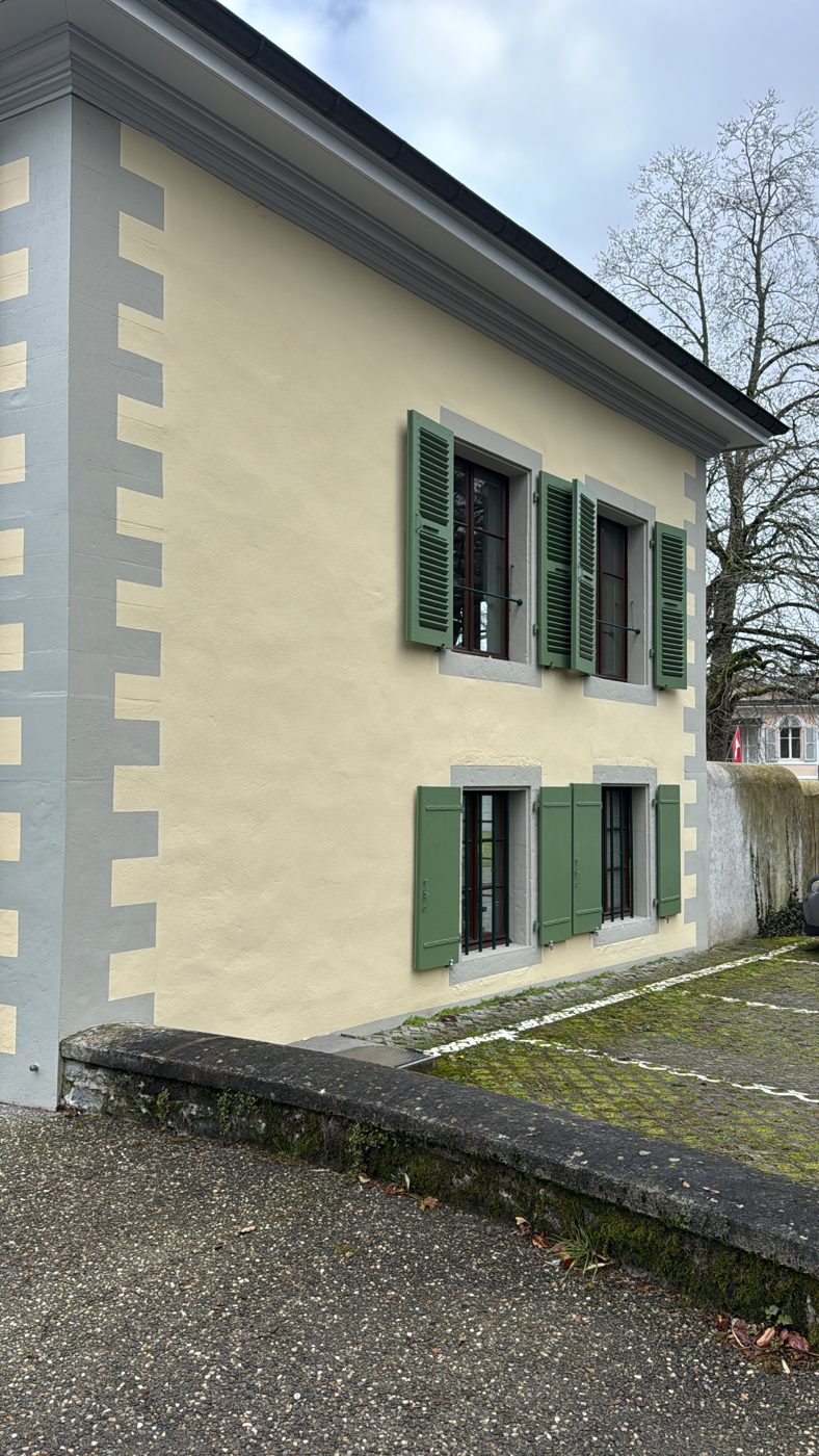 Travaux de façade — Mairie de Versoix — Versoix, Genève