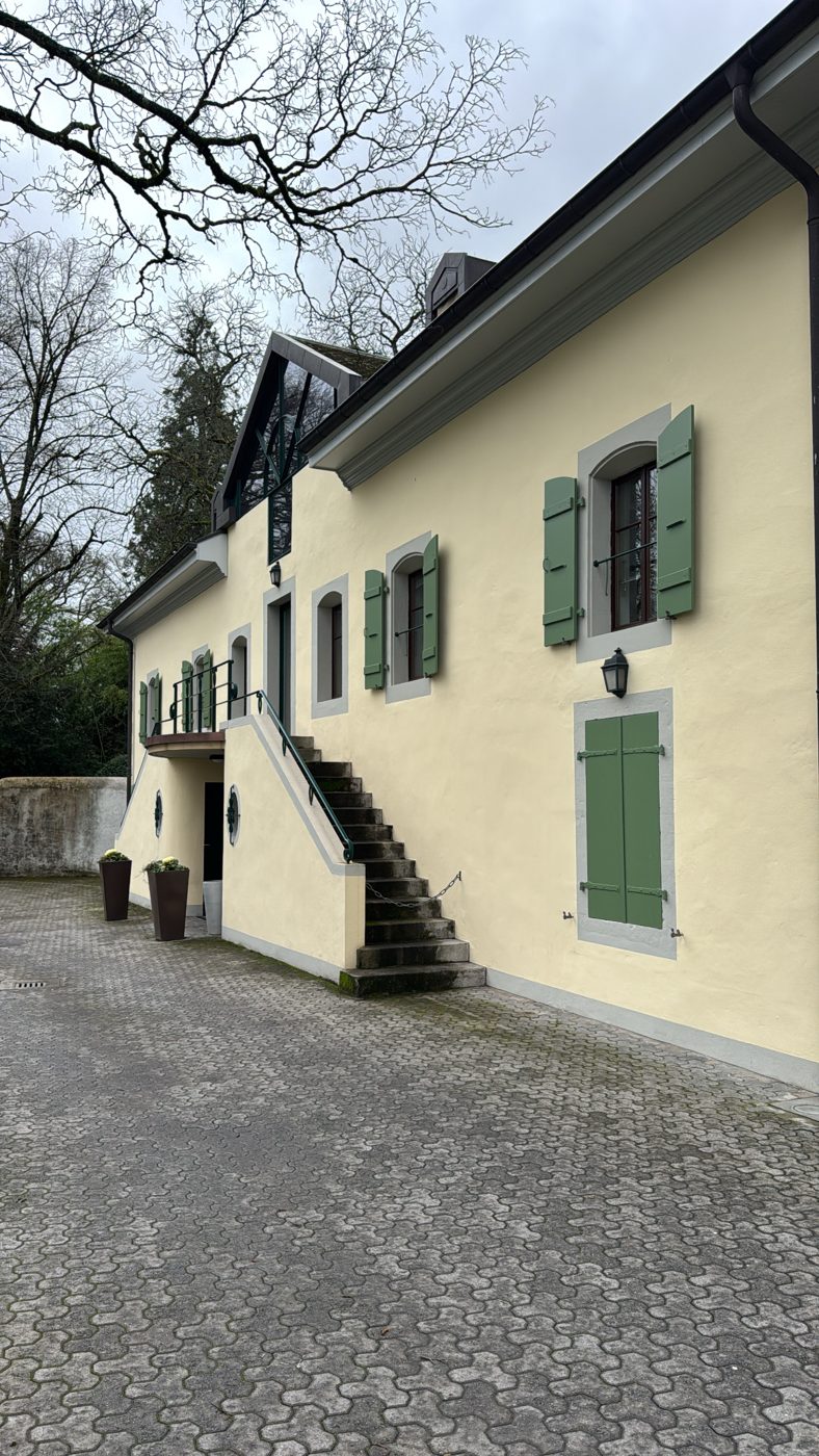 Travaux de façade — Mairie de Versoix — Versoix, Genève