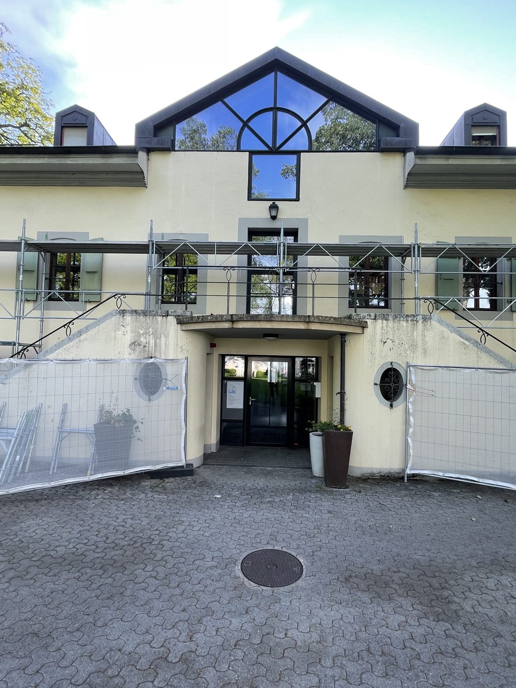 Travaux de façade — Mairie de Versoix — Versoix, Genève