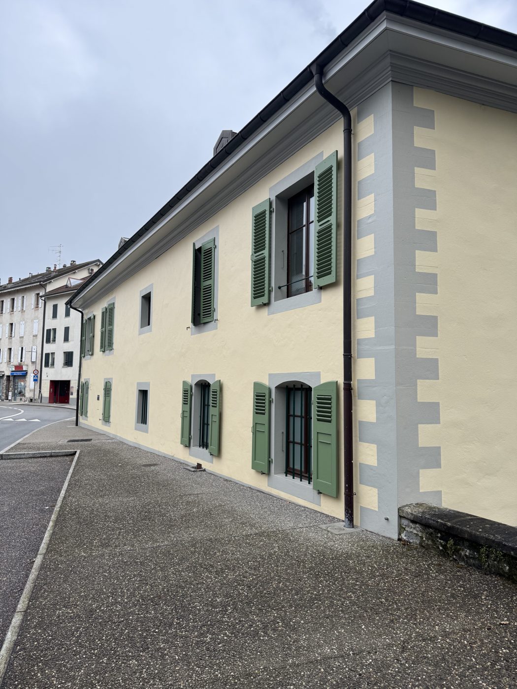 Travaux de façade — Mairie de Versoix — Versoix, Genève