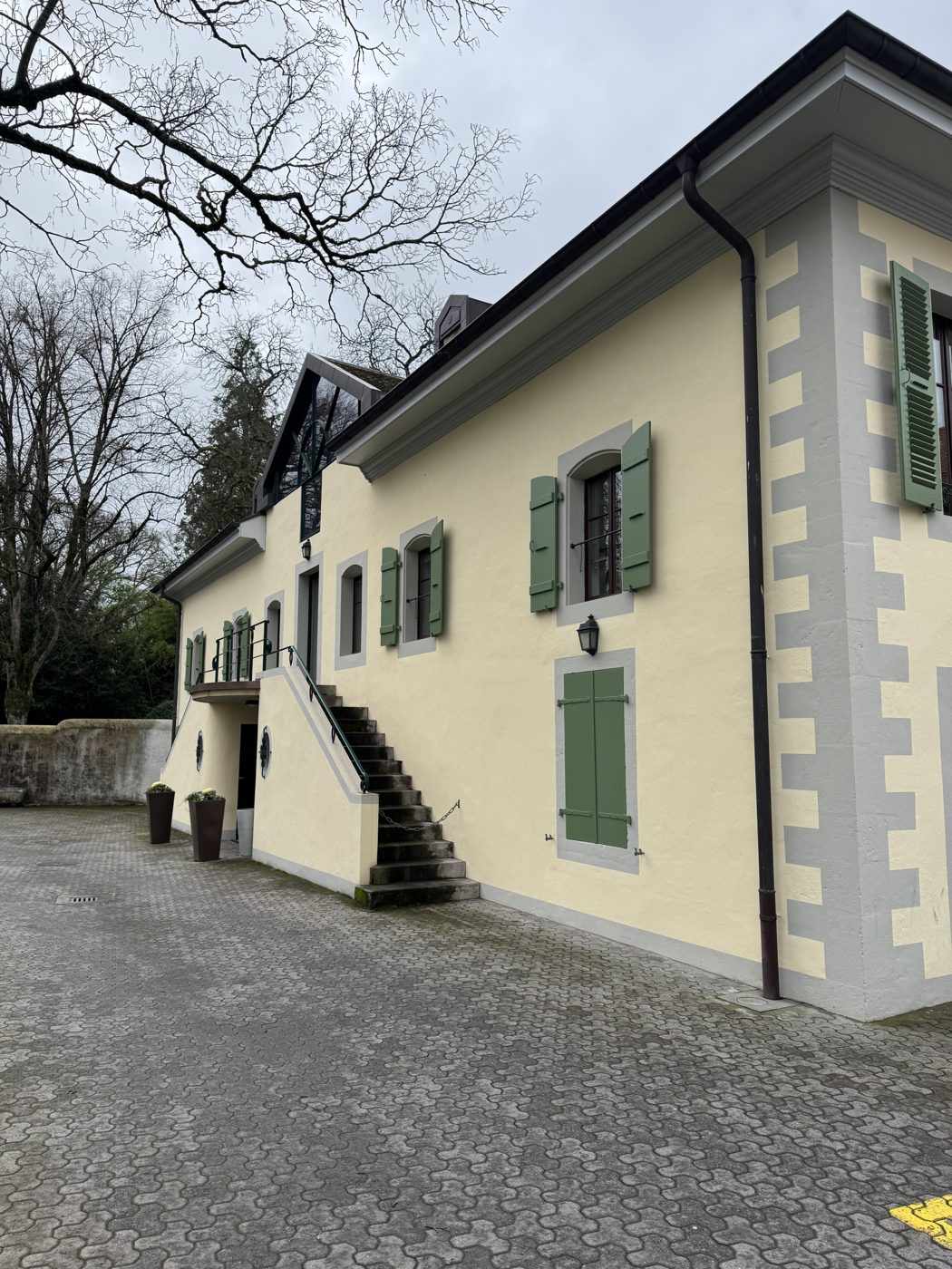Travaux de façade — Mairie de Versoix — Versoix, Genève